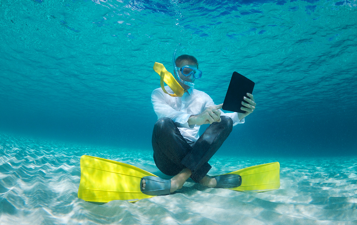Risk Management in Practice: Lessons from Diving for IT Security